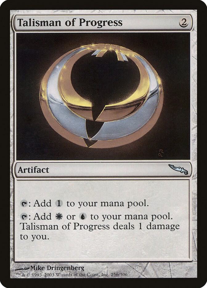 Talisman of Progress 256/306 (Mirrodin)  - Foil | Good Games Morley
