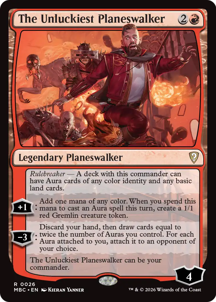The Unluckiest Planeswalker [Mystery Booster: Commander Edition] | Good Games Morley