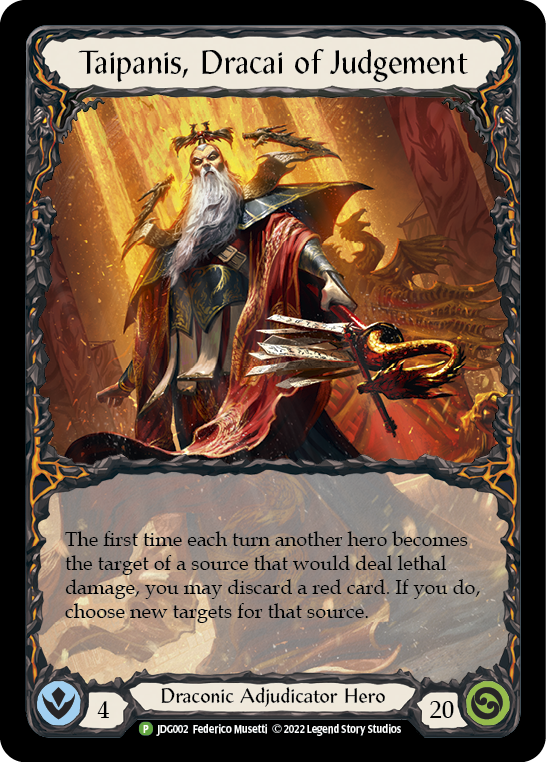 Taipanis, Dracai of Judgement [JDG002] (Promo)  Cold Foil | Good Games Morley