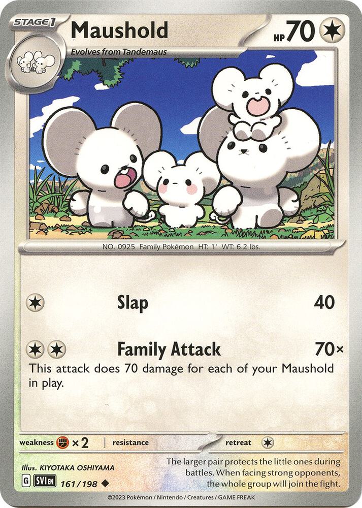 Maushold 161/198 (SV01: Scarlet & Violet Base Set)  | Good Games Morley