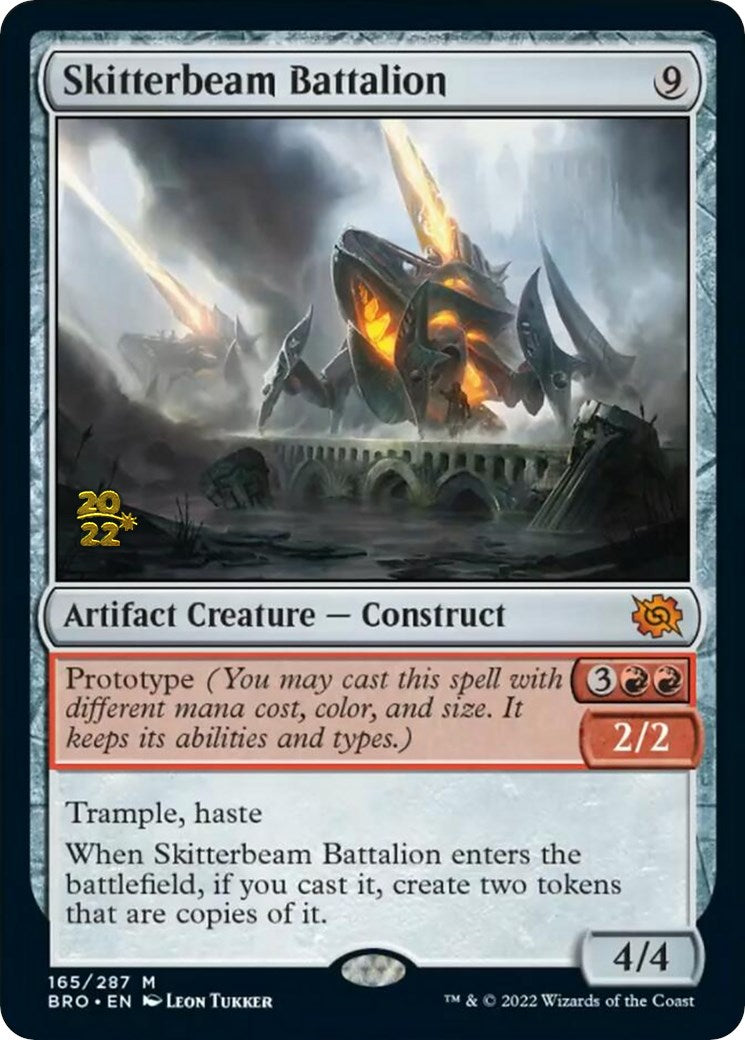 Skitterbeam Battalion [The Brothers' War Prerelease Promos] | Good Games Morley