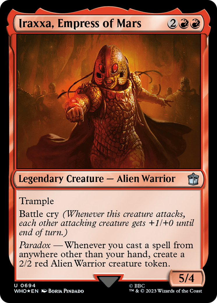 Iraxxa, Empress of Mars (Surge Foil) [Doctor Who] | Good Games Morley