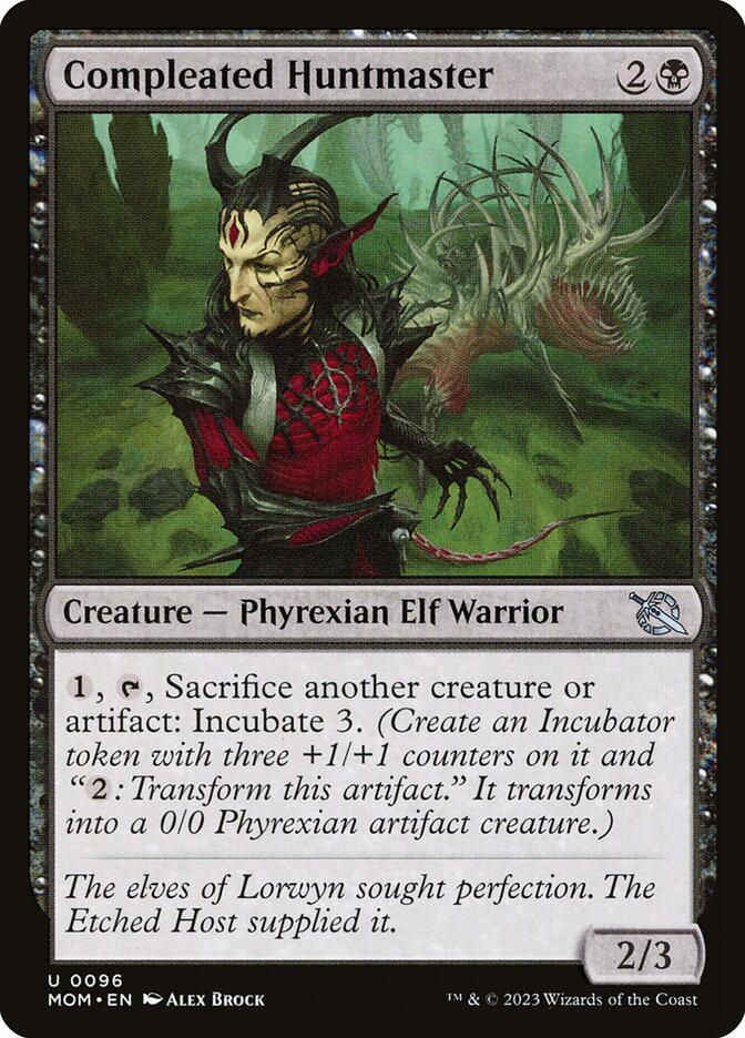 Compleated Huntmaster 96/291 (March of the Machine)  - Foil | Good Games Morley