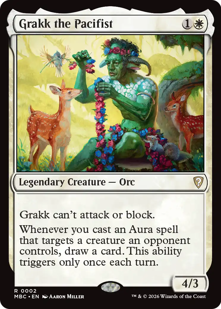 Grakk the Pacifist [Mystery Booster: Commander Edition] | Good Games Morley