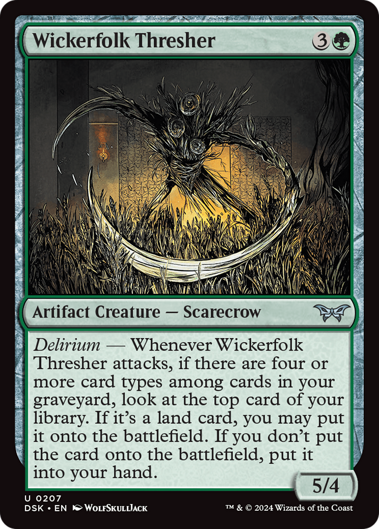 Wickerfolk Thresher [Duskmourn: House of Horror] | Good Games Morley
