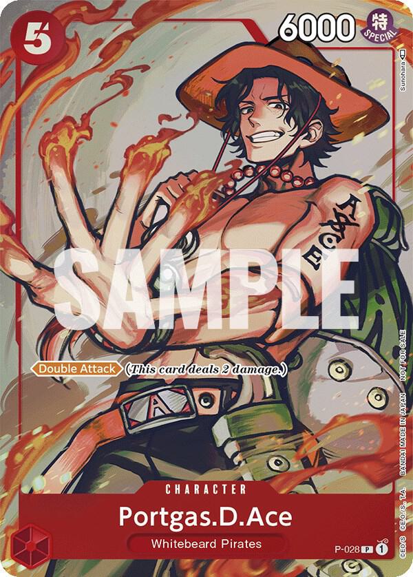 Portgas.D.Ace (Event Pack Vol.1) P-028 (One Piece Promotion Cards)  - Foil | Good Games Morley