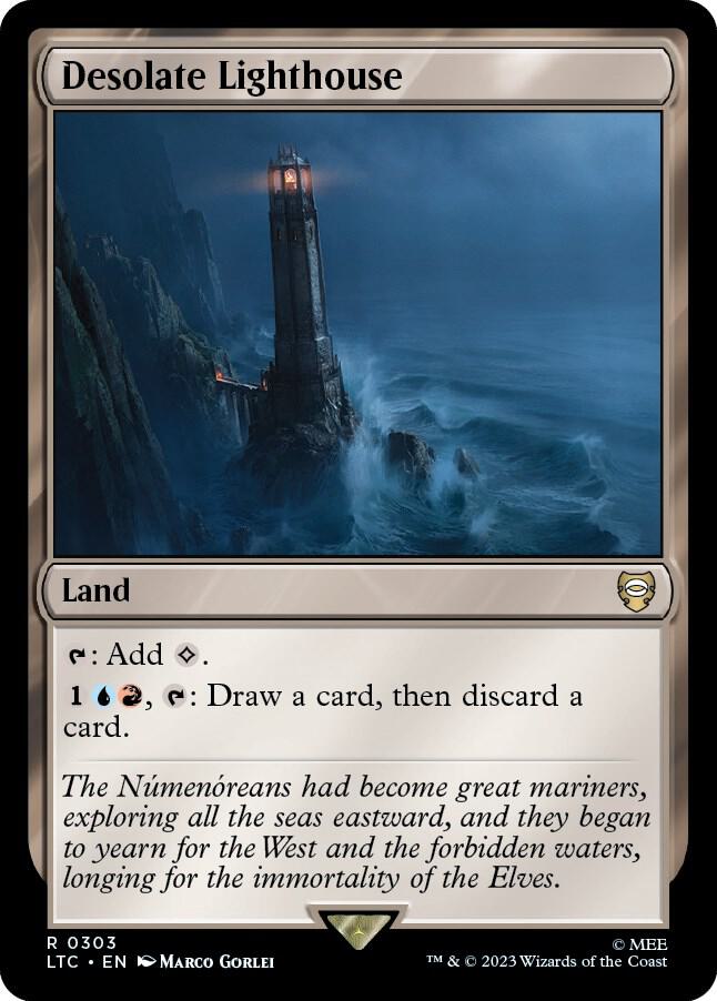 Desolate Lighthouse 303 (Commander: The Lord of the Rings: Tales of Middle-earth)  | Good Games Morley