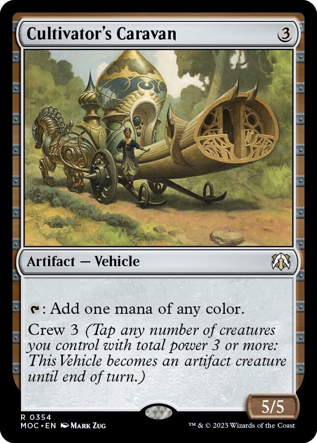 Cultivator's Caravan 354/444 (Commander: March of the Machine)  | Good Games Morley