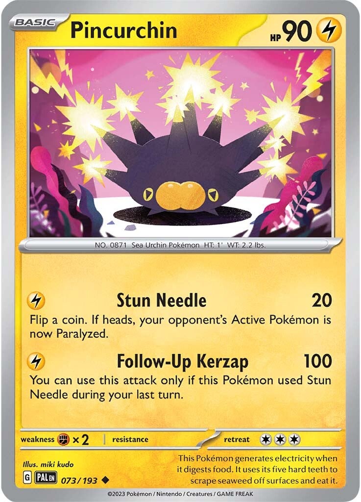 Pincurchin (073/193) [Scarlet & Violet: Paldea Evolved] | Good Games Morley