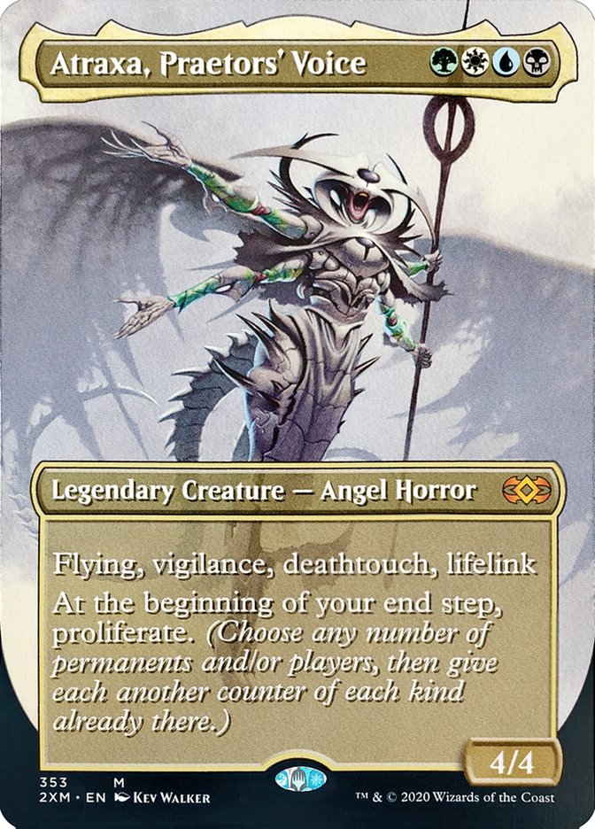 Atraxa, Praetors' Voice (Toppers) [Double Masters] | Good Games Morley