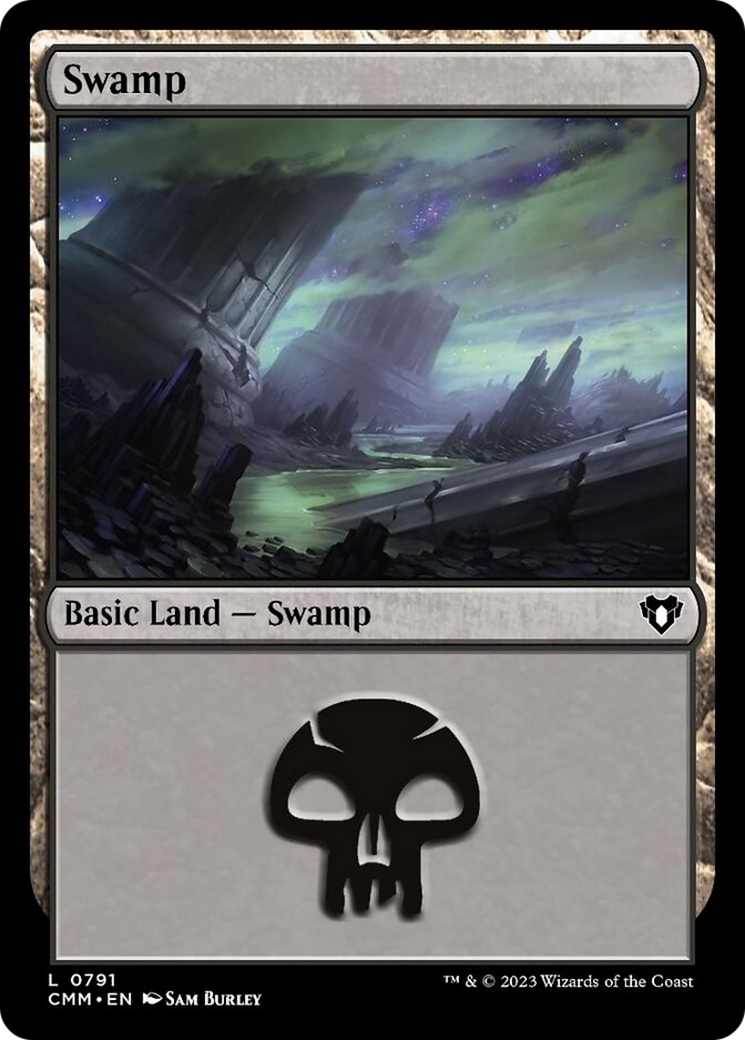 Swamp (791) [Commander Masters] | Good Games Morley