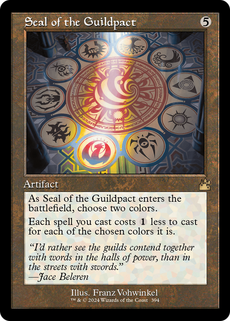 Seal of the Guildpact (Retro Frame) [Ravnica Remastered] | Good Games Morley