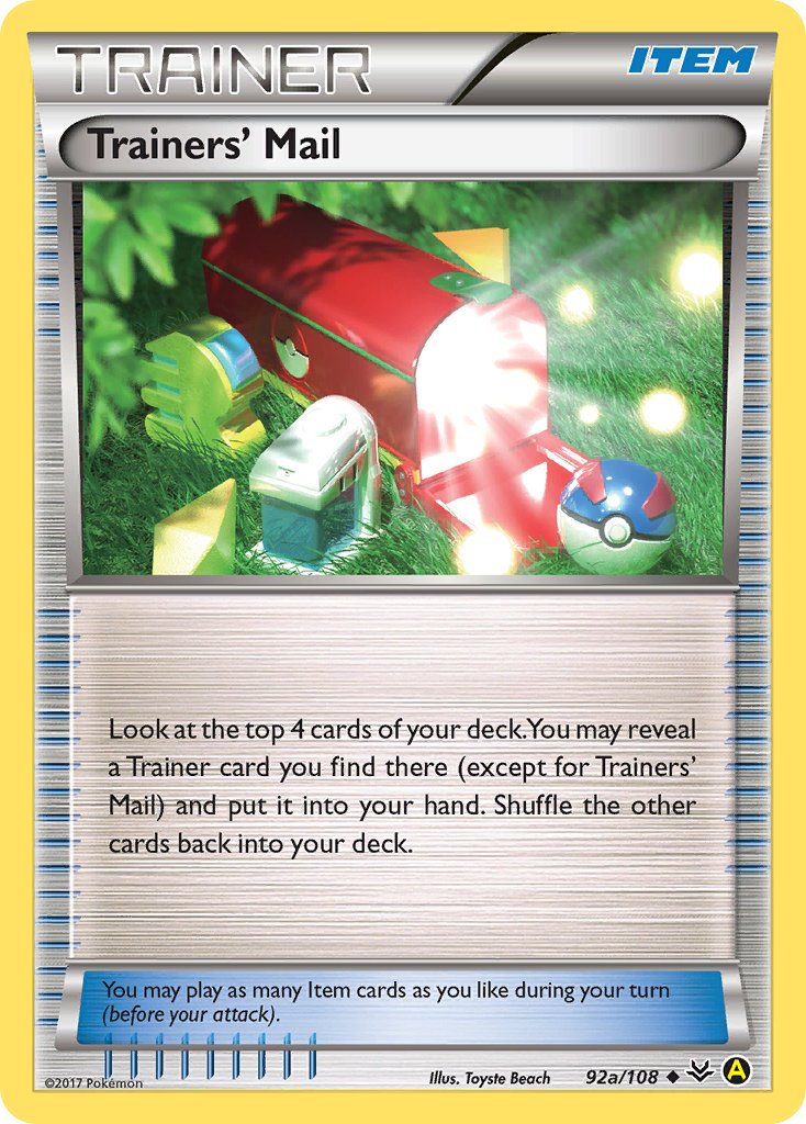 Trainers' Mail (92a/108) [Alternate Art Promos] | Good Games Morley