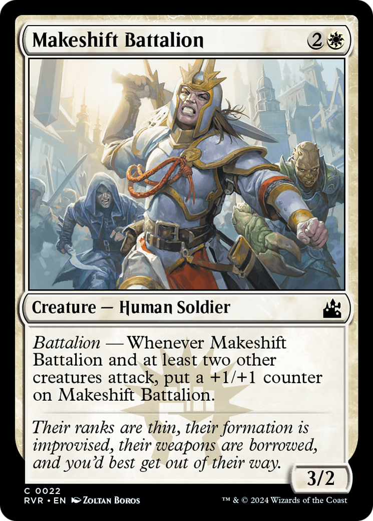 Makeshift Battalion [Ravnica Remastered] | Good Games Morley