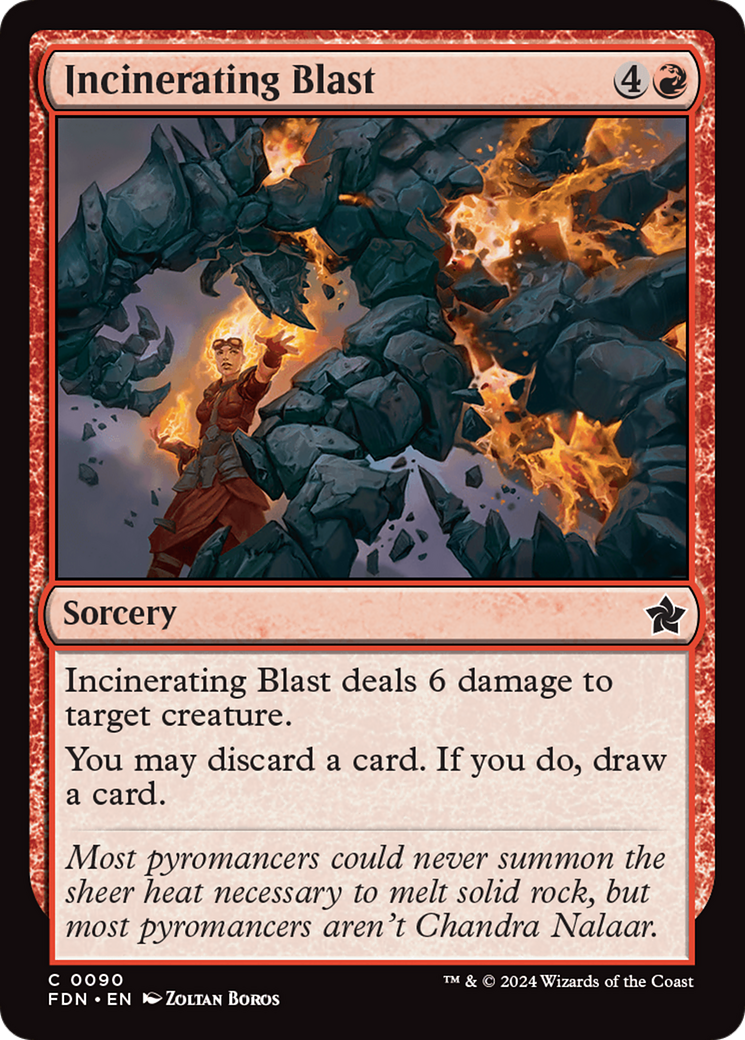Incinerating Blast [Foundations] | Good Games Morley