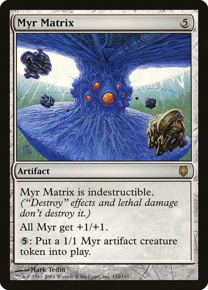 Myr Matrix 132/165 (Darksteel)  | Good Games Morley