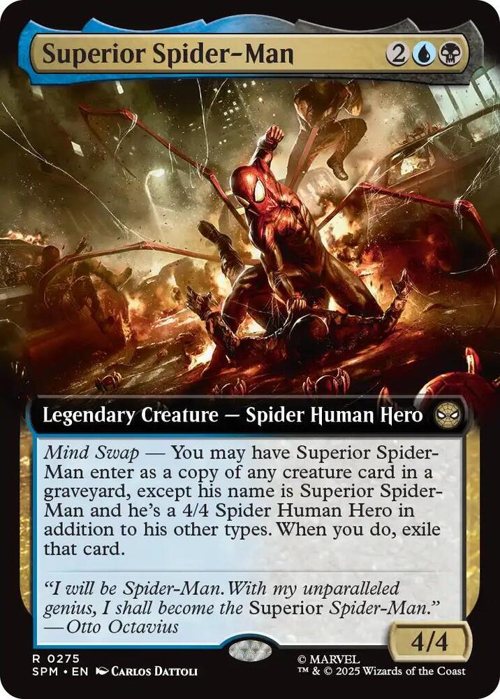 Superior Spider-Man 275/198 (Marvel's Spider-Man)  - Extended Art | Good Games Morley