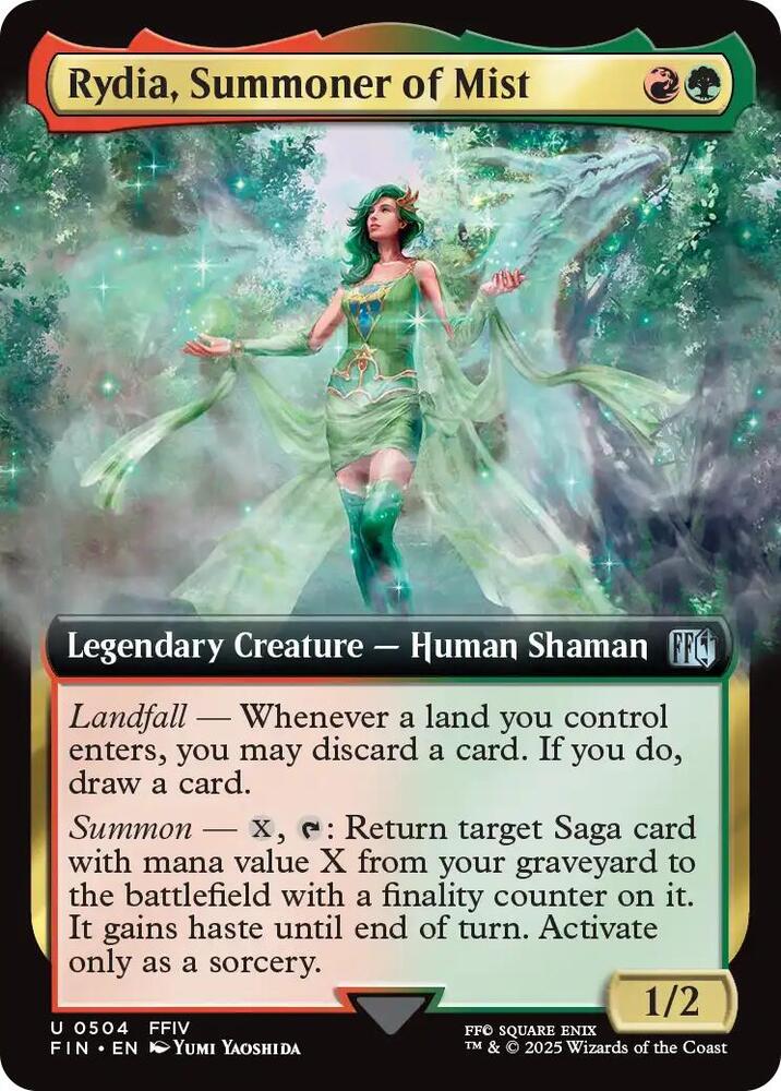 Rydia, Summoner of Mist 504/309 (FINAL FANTASY)  - Extended Art | Good Games Morley