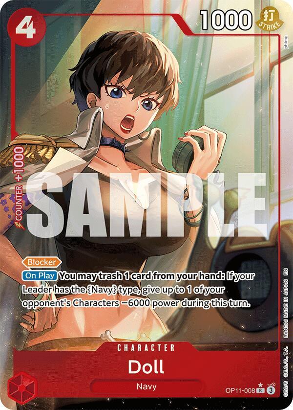 Doll OP11-008 (A Fist of Divine Speed)  - Alternate Art Foil | Good Games Morley