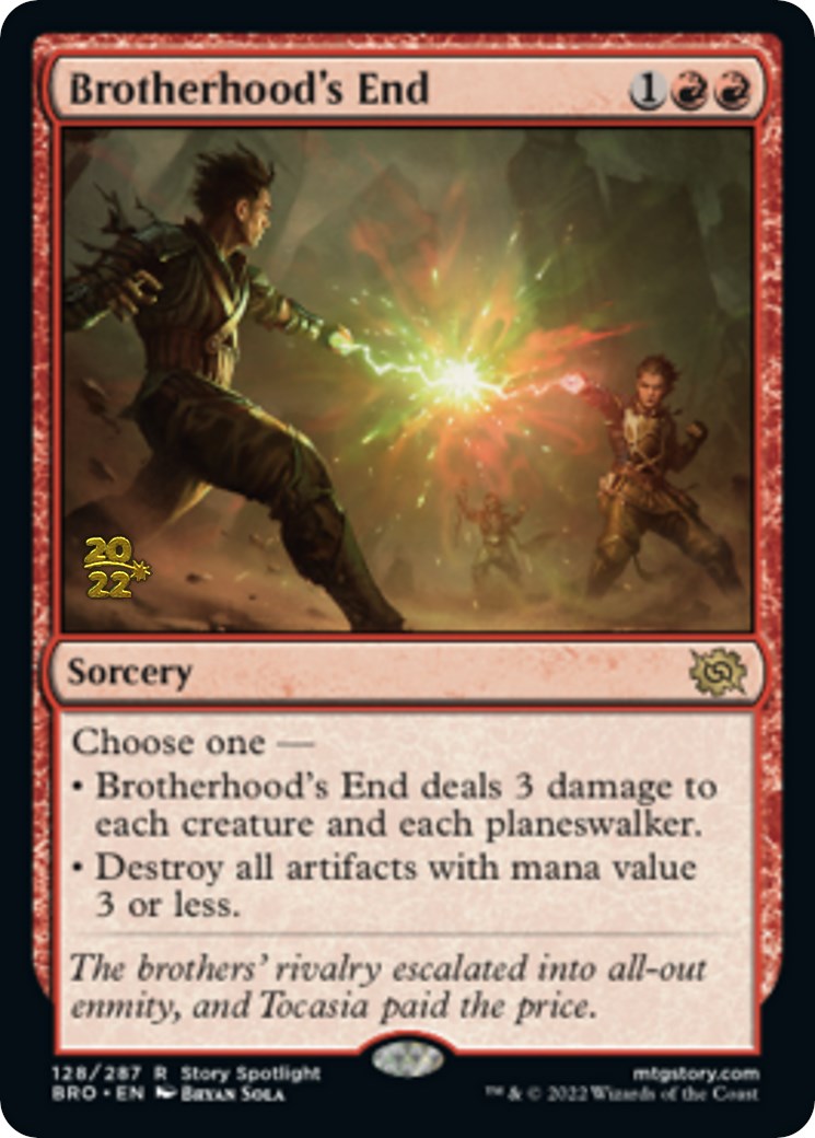 Brotherhood's End [The Brothers' War Prerelease Promos] | Good Games Morley