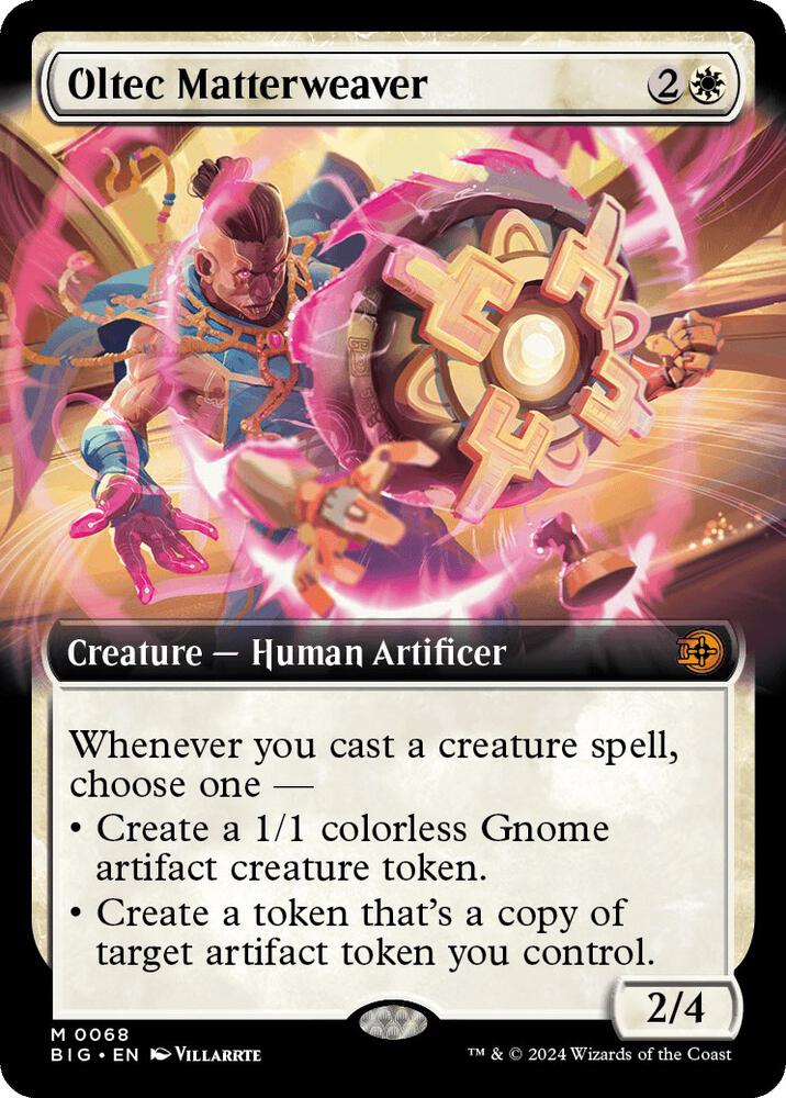 Oltec Matterweaver 68/30 (Outlaws of Thunder Junction: The Big Score)  - Extended Art | Good Games Morley