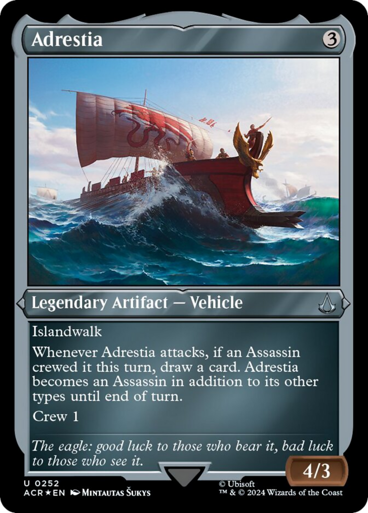 Adrestia (Foil Etched) [Assassin's Creed] | Good Games Morley
