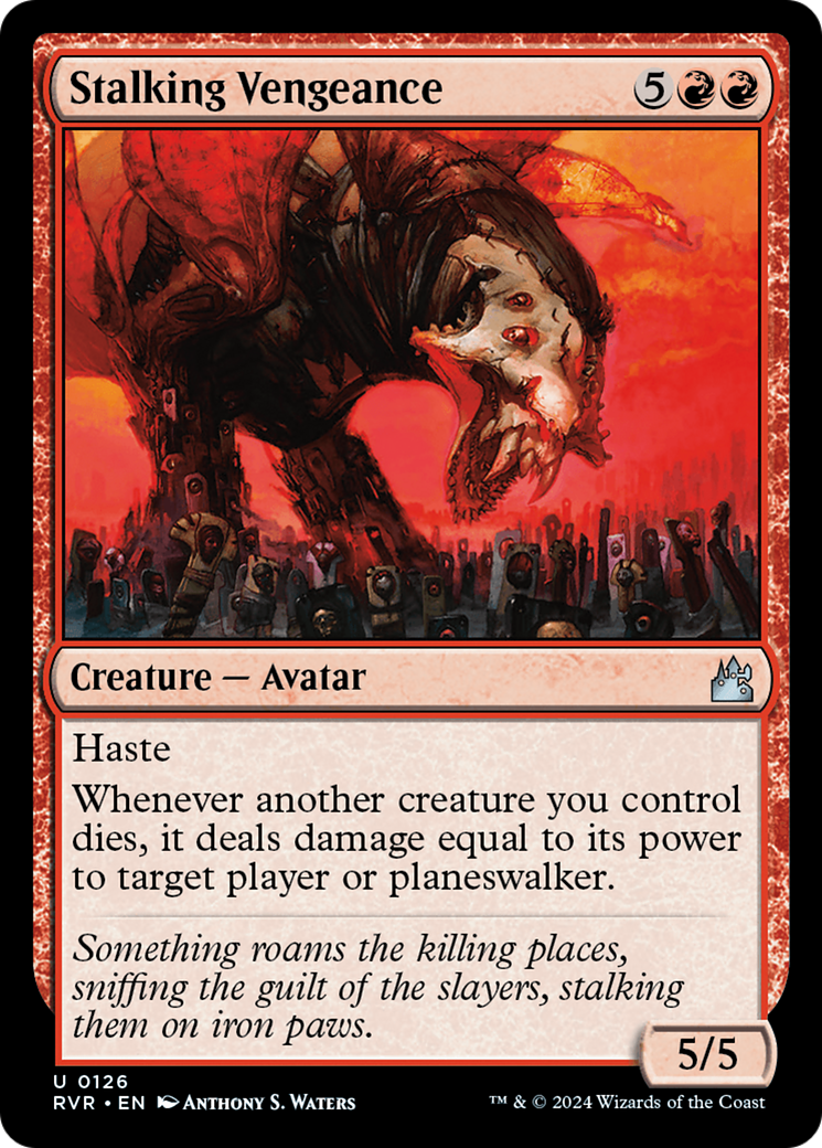 Stalking Vengeance [Ravnica Remastered] | Good Games Morley