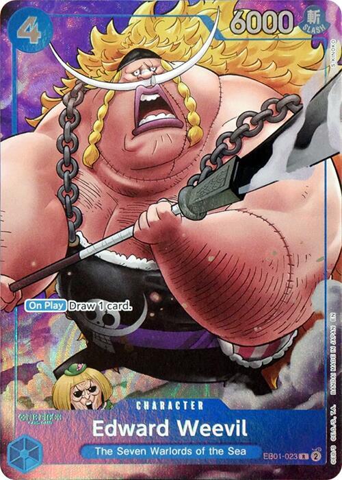 Edward Weevil (Binder Set) EB01-023 (One Piece Promotion Cards)  - Foil | Good Games Morley