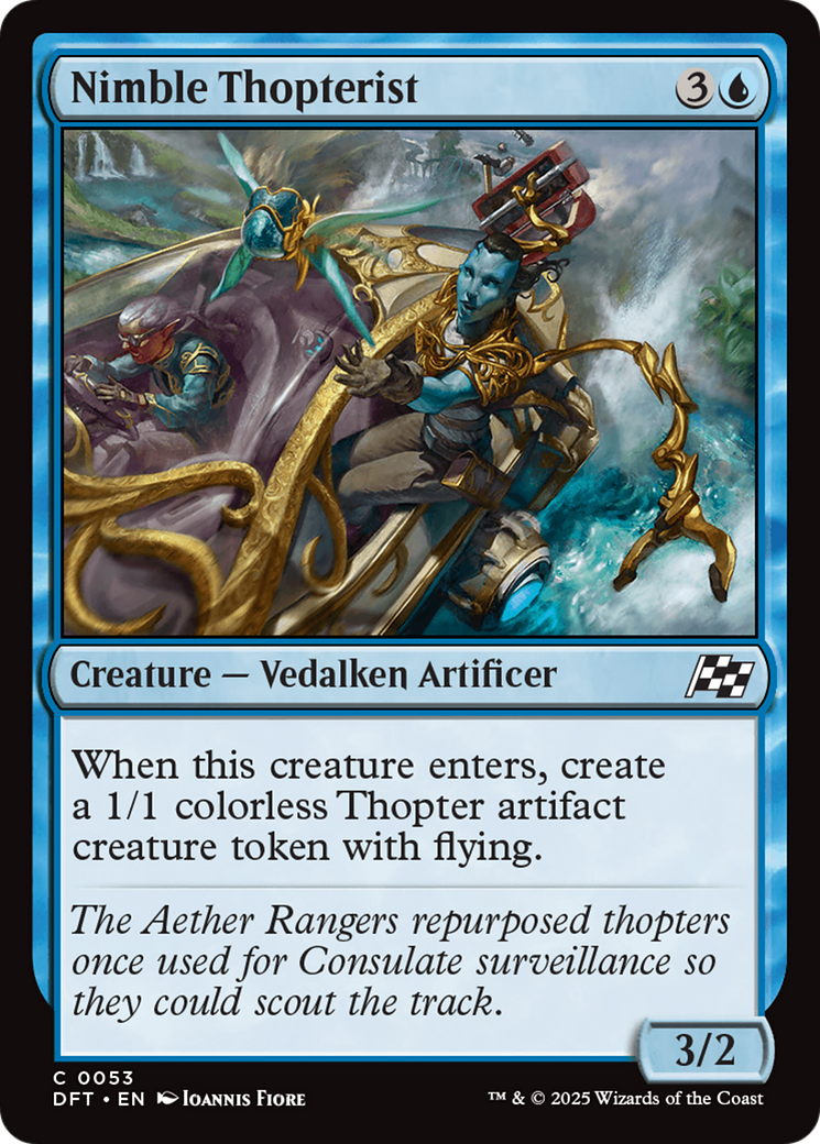 Nimble Thopterist [Aetherdrift] | Good Games Morley