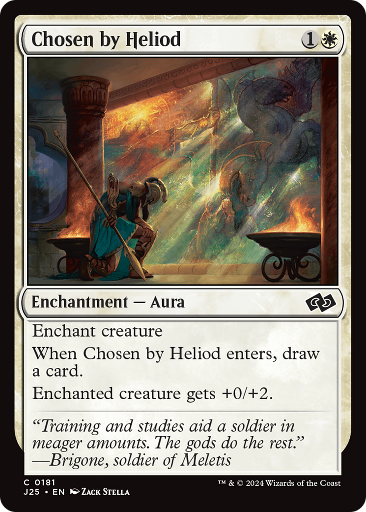Chosen by Heliod [Foundations Jumpstart] | Good Games Morley