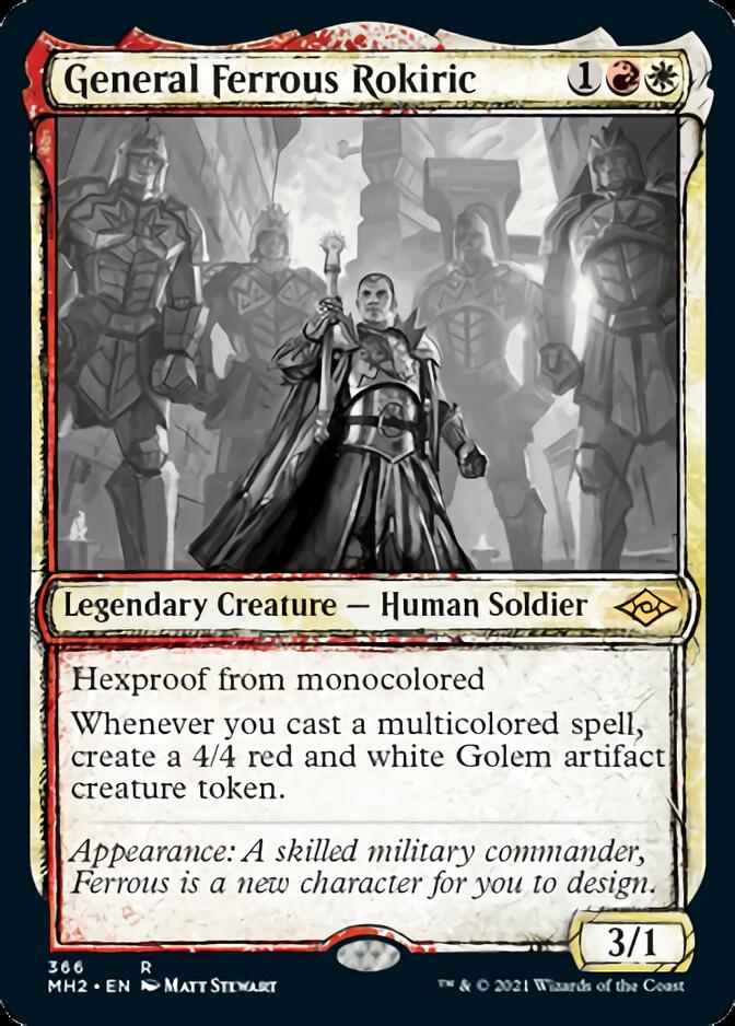 General Ferrous Rokiric (Sketch) [Modern Horizons 2] | Good Games Morley