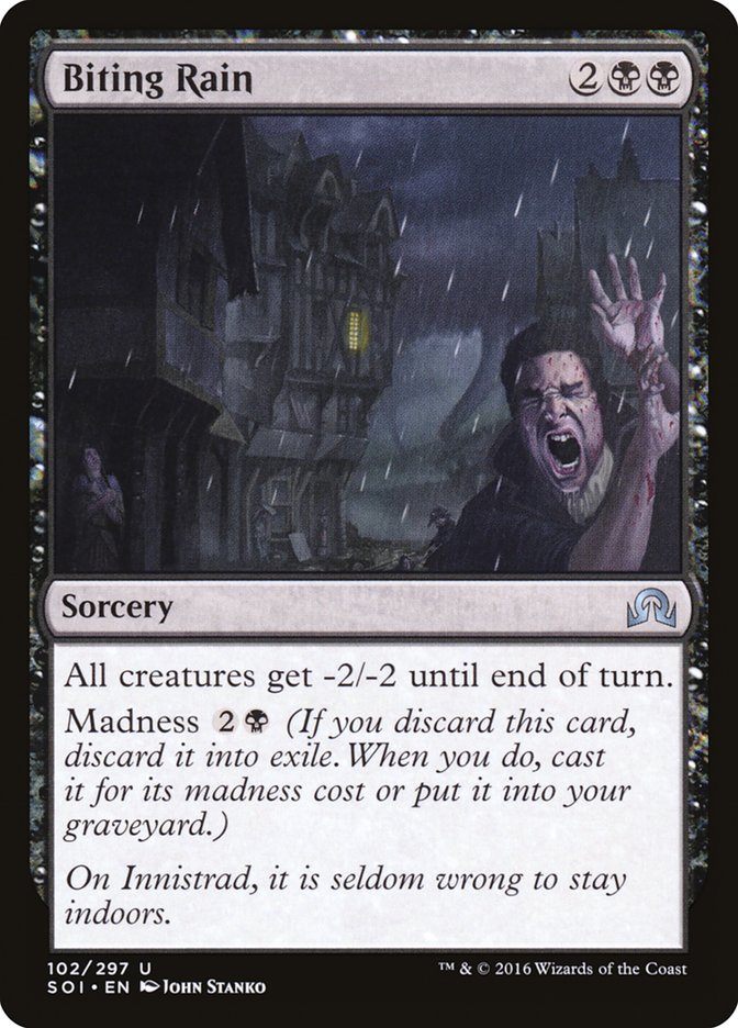 Biting Rain 102 (Shadows over Innistrad)  | Good Games Morley