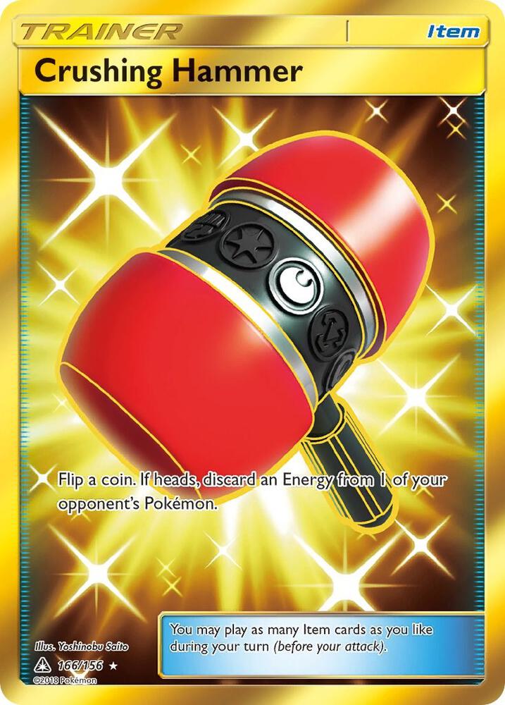 Crushing Hammer 166/156 (SM - Ultra Prism)  - Holofoil | Good Games Morley