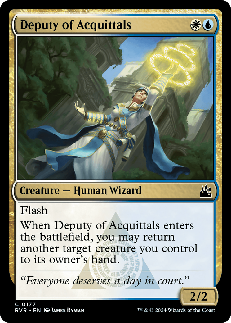 Deputy of Acquittals [Ravnica Remastered] | Good Games Morley
