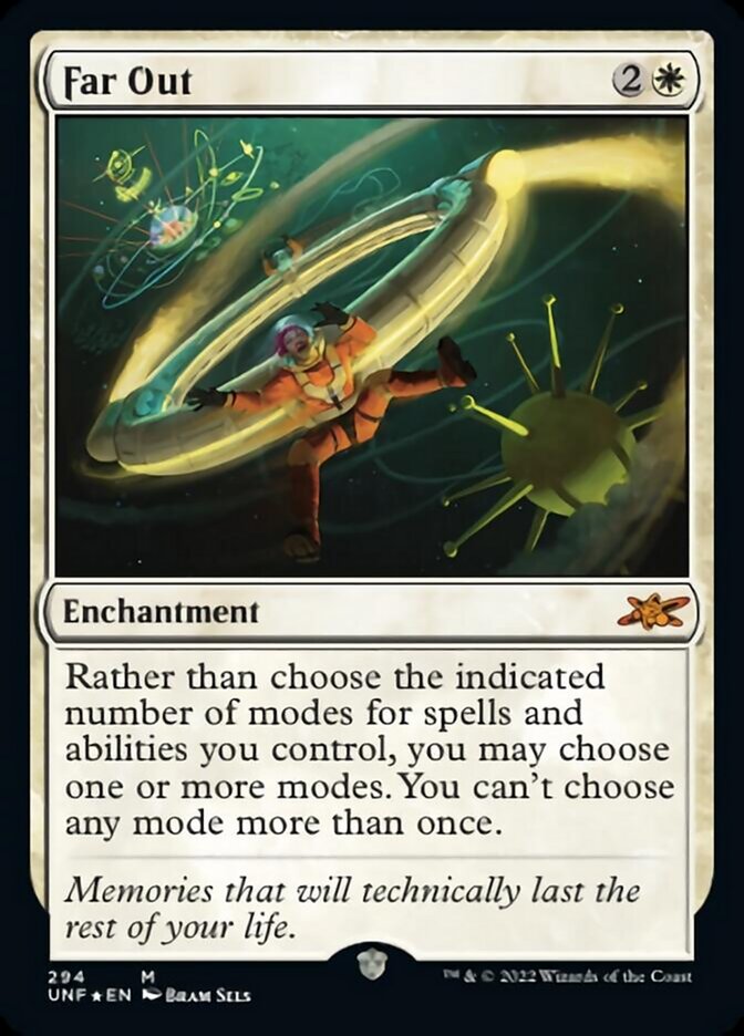 Far Out (Galaxy Foil) [Unfinity] | Good Games Morley