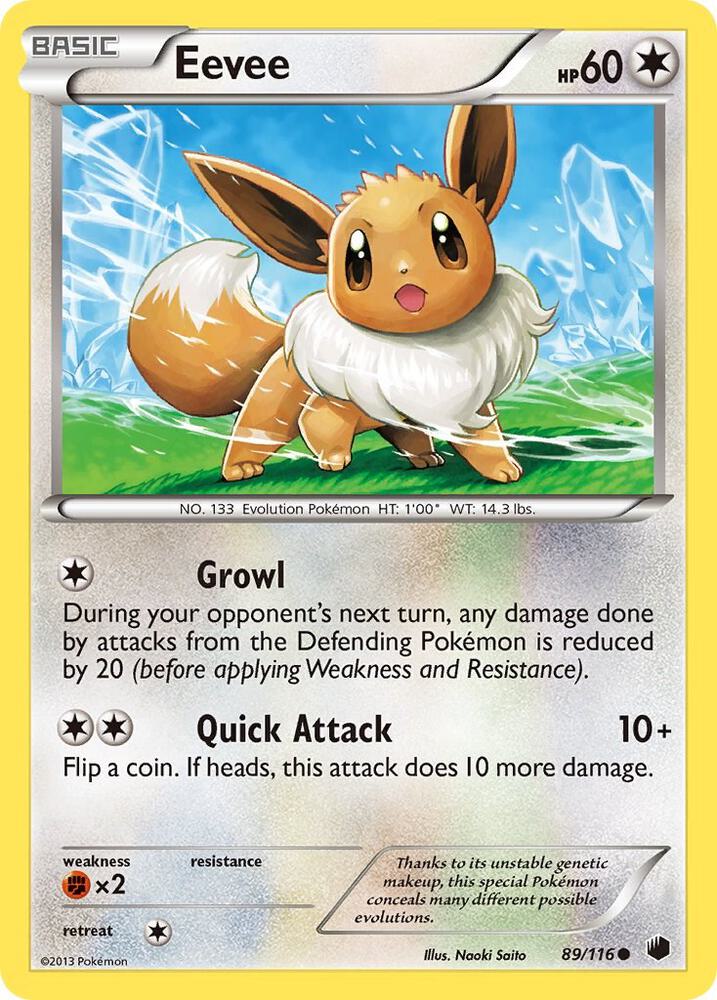 Eevee 89/116 (Plasma Freeze)  | Good Games Morley