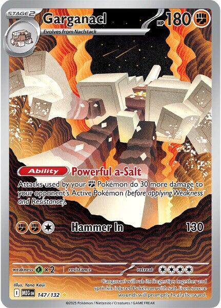 Garganacl 147/132 (ME01: Mega Evolution)  - Holofoil | Good Games Morley