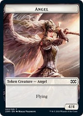 Angel // Saproling Double-Sided Token [Double Masters Tokens] | Good Games Morley