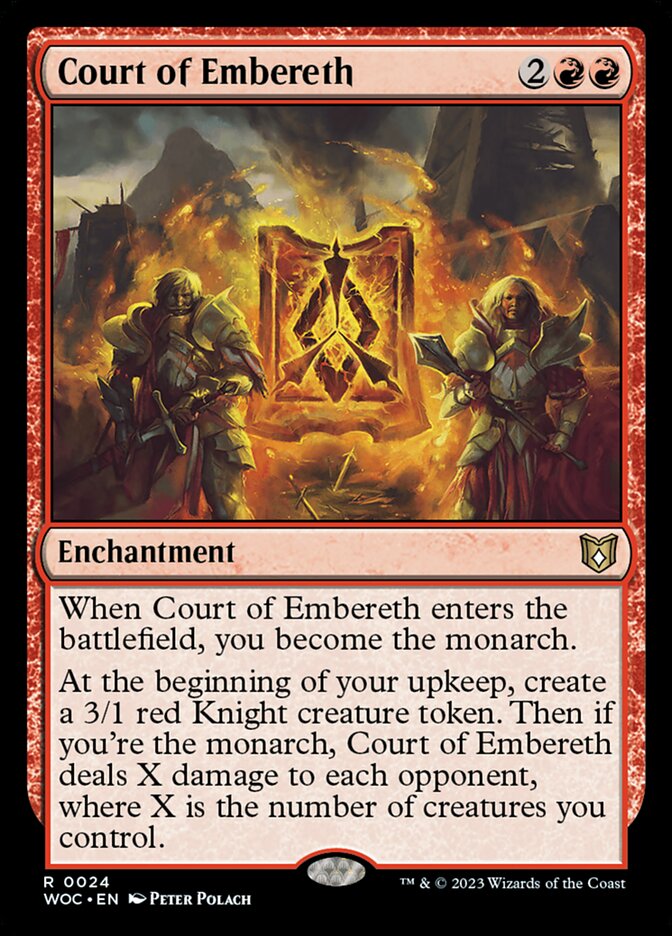 Court of Embereth 24 (Commander: Wilds of Eldraine)  | Good Games Morley