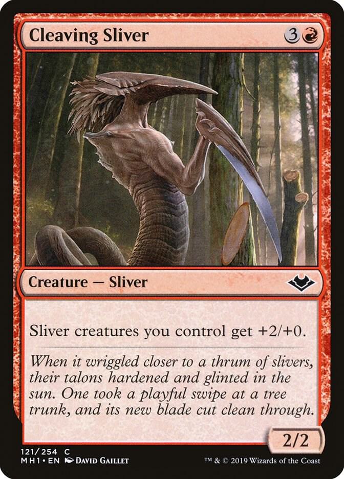 Cleaving Sliver 121/254 (Modern Horizons)  | Good Games Morley