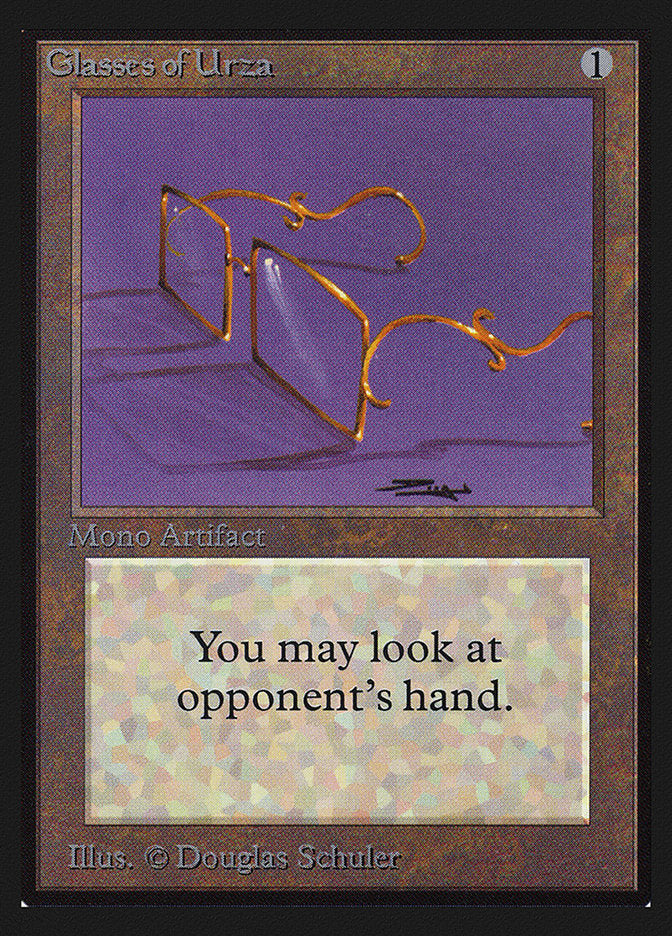 Glasses of Urza [International Collectors' Edition] | Good Games Morley