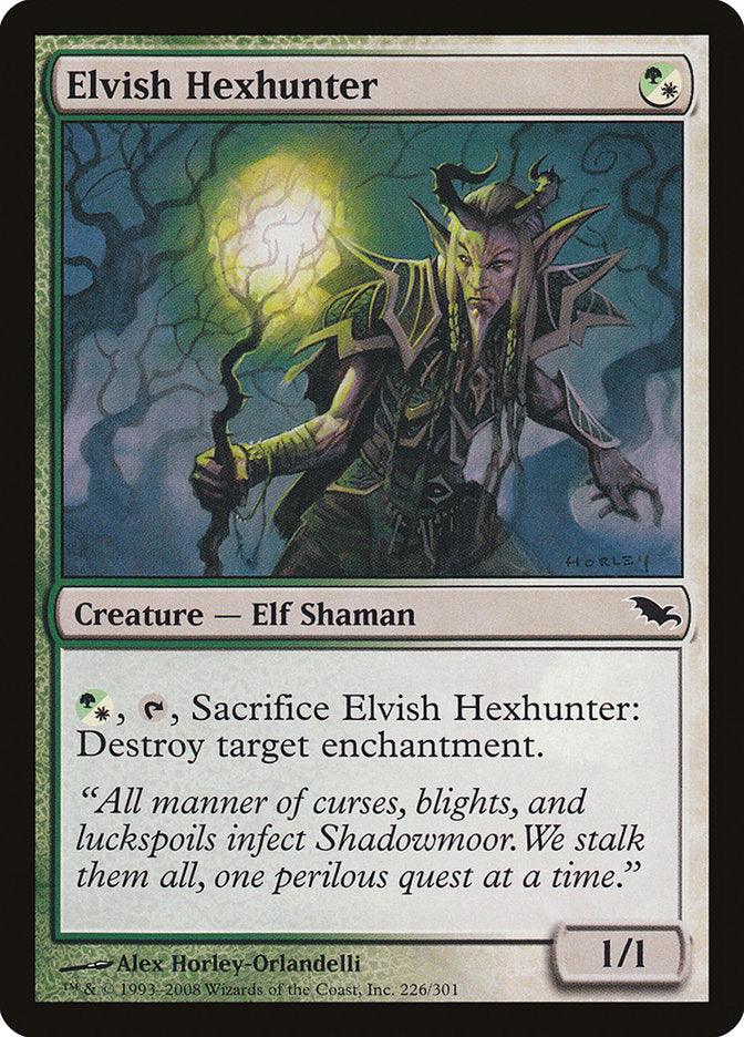 Elvish Hexhunter 226/301 (Shadowmoor)  - Foil | Good Games Morley