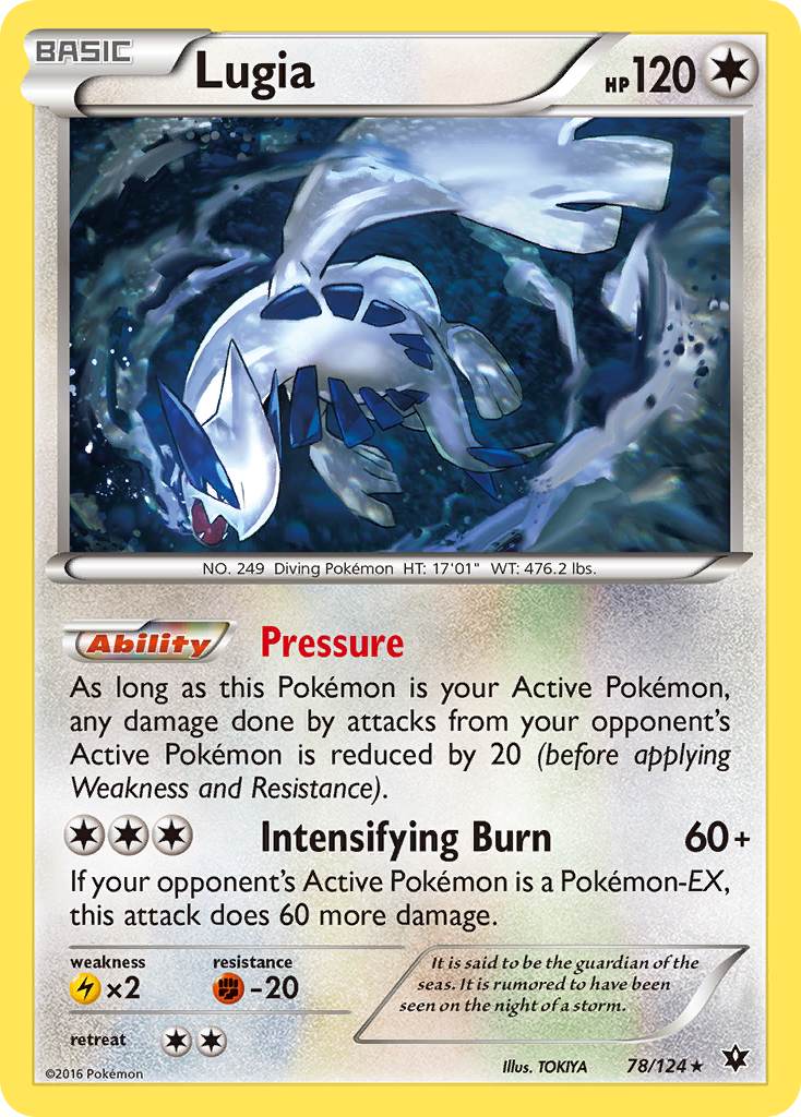 Lugia (78/124) [XY: Fates Collide] | Good Games Morley