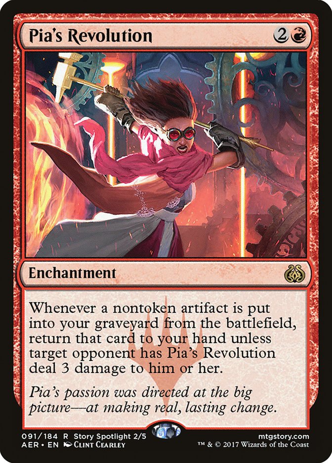 Pia's Revolution 91/184 (Aether Revolt)  | Good Games Morley