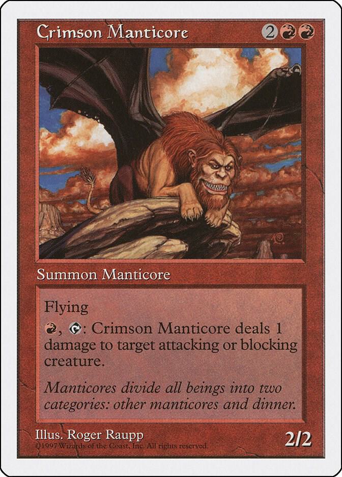 Crimson Manticore 217/455 (Fifth Edition)  | Good Games Morley