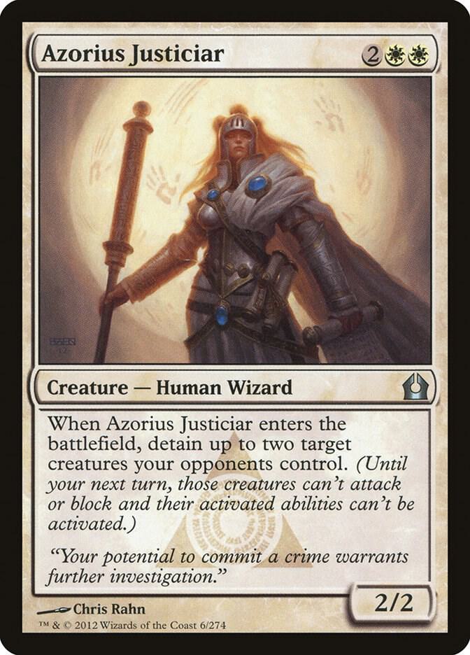 Azorius Justiciar 6/274 (Return to Ravnica)  - Foil | Good Games Morley
