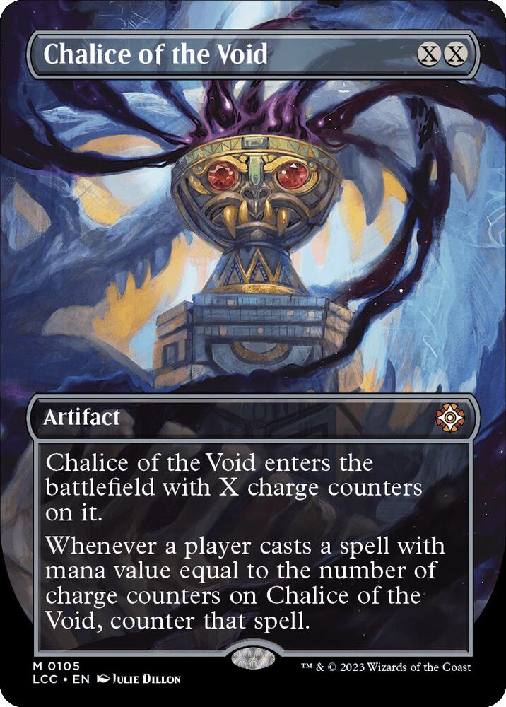 Chalice of the Void 105/370 (Commander: The Lost Caverns of Ixalan)  - Borderless Foil | Good Games Morley