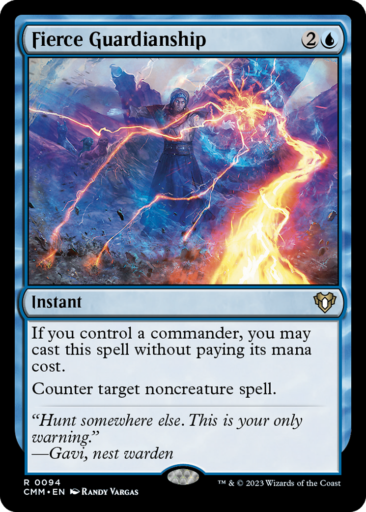 Fierce Guardianship [Commander Masters] | Good Games Morley