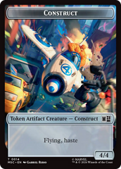 Goat // Construct Double-Sided Token [Marvel Super Heroes Commander Tokens] | Good Games Morley