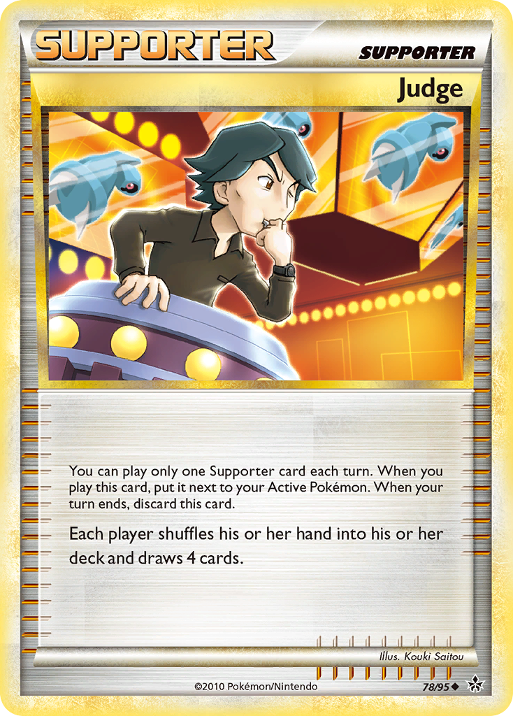 Judge (78/95) [HeartGold & SoulSilver: Unleashed] | Good Games Morley